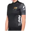 Image de Maillot de cyclisme pour femme Exceeda à manches courtes, taille M, noir