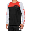 Image de 100% Hommes Jersey R-Core , Racer Rouge - Noir, L