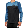 Image de 100% SPEEDLAB Maillot vélo manches longues été - R-CORE - Noir/Bleu S
