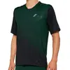 Image de jersey vélo 100% Celium à manches courtes Couleur : noir/vert, Taille : L