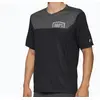 Image de 100% Airmatic Maillot vélo manches courtes couleur : noir/gris, taille : XL