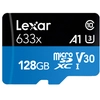 Image de Lexar 633x 128 Go MicroSDXC UHS-I Classe 10 - Neuf