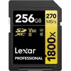 Image de LEXAR Carte SDXC 256 Go 1800X Pro 270 Mo/s Classe 10 UHS-II U3