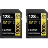 Image de Lexar SDXC 128GB Professional 1800x UHS-II U3 ( 180/270 MB/s )