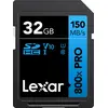 Image de Sdhc 800x Pro Blue Series 32gb Uhs-1 V10 - Lexar
