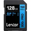 Image de LEXAR Carte SDXC 800x PRO Blue Series 128Go UHS-1 V30 - Read 150