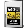 Image de LEXAR Carte CFexpress PRO Type A Gold 4.0 Series 640Go R1800/W1650