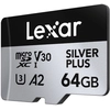 Image de Lexar Professional SILVER PLUS 64 Go MicroSDXC UHS-I Classe 3 - Neuf