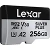 Image de LEXAR Carte microSDXC Silver Plus UHS-1 256Go R205/W150 V30