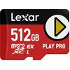 Image de Lexar PLAY PRO microSDXC, 512 Go, MicroSDXC, Classe 3, UHS-I, 900 Mo/s, 600 Mo/s