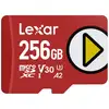 Image de Lexar LMSPLAY256G-BNSNG mémoire flash 256 Go MicroSDXC UHS-I Classe 10 - Neuf