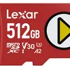 Image de Lexar LMSPLAY512G-BNSNG mémoire flash 512 Go MicroSDXC UHS-I Classe 10