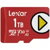 Image de Lexar LMSPLAY001T-BNSNG mémoire flash 1 To MicroSDXC UHS-I Classe 10 - Neuf