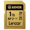 Image de LEXAR Carte SDXC Pro Gold Series ARMOR UHS-II 1To V60 IP68 Stainless Steel R280/W210 - Neuf