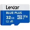 Image de LEXAR Carte microSDHC Blue Plus UHS-I 32Go V10 100MB/s avec adaptateur carte SD
