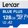 Image de LEXAR Carte microSDXC Blue Plus UHS-I 128Go V30 170MB/s avec adaptateur carte SD