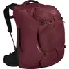 Image de Osprey Fairview Womens Travel Pack Backpack Zircon Red 55 L