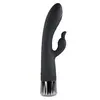 Image de Evolved - Vibromasseur Heat Up and Chill Rabbit - Noir