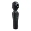 Image de Evolved - Vibromasseur Rainbow Sucker Wand - Noir