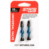 Image de 1 Stan's Valve Stem Aluminium (pair) - Universal, Presta - Blue - 35mm