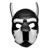 Image de Spike Puppy BDSM Hood - Noir/Blanc