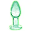 Image de Plug anal en verre phosphorescent - Petit