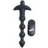 Image de BANG! - 28X Boules Anales Vibrantes en Silicone avec Télécommande - Noir