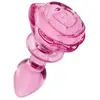 Image de BOOTY SPARKS - Plug Anal Rose en Verre Petit Rose