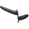 Image de Double gode-ceinture vibrant Power Pegger - Noir