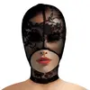 Image de Lace Seduction Masque de bondage - Noir
