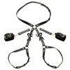 Image de Harnais de bondage avec noeuds XL/2XL - Noir