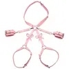 Image de Harnais de bondage avec noeuds M/L - Rose