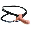 Image de Gaine en Silicone Vibrante Réaliste pour Pénis - Beige