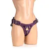 Image de Corset Ceinture Deluxe en Cuir - Violet