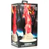 Image de XR Brands - Resurrector Phoenix Gode en Silicone Éjaculateur - Rouge/Blanc
