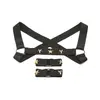 Image de XR Brands - Harnais de Poitrine avec Brassards - Noir