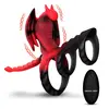 Image de Creature Cocks - Dragon Flight Anneau Pénien Vibrant - 9,9 cm