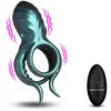 Image de Creature Cocks - Octo Grip Anneau Pénien Vibrant - Bleu