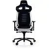 Image de Chaise gaming XL Vertagear PL4800 HygenX noire/blanche, ergonomique, soutien lombaire ContourMax, assise VertaAir, accoudoirs 4D, pour joueurs jusqu'à 163 kg - Neuf