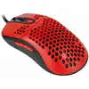 Image de Souris filaire Gamer Arozzi Favo Ultra Light RGB (Rouge/Noir) - Neuf