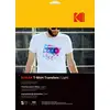Image de KODAK T-Shirt Transfers - T-Shirt à Créer et Personnaliser, Papier Transfert Thermocollant de Haute Qualité, Logiciel Inclus, Longue Durée de Vie - Blanc - Neuf