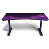 Image de Arozzi Arena Large Bureau Gaming - 160 x 82 x 71-81 cm - Violet Galaxie