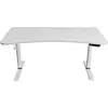 Image de Arozzi Arena Moto Bureau Gaming Électrique - 160 x 82 x 73-117 cm - Blanc