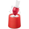 Image de Sucette glacée, pop maker, oiseau chanteur, polypropylène/silicone, sans BPA, rouge - Zoku | Animal