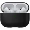 Image de Coque pour Airpods Pro 2 Modern Leather Robuste avec Point d'Attache Noir - Neuf