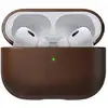Image de Coque pour Airpods Pro 2 Modern Leather Robuste avec Point d'Attache Marron - Neuf