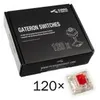 Image de Glorious Pack De 120 Interrupteurs Gateron Mx Rouge Pour Gmmk One Size
