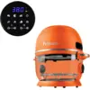 Image de Fritaire Glass Bowl Air Fryer Orange - Neuf