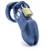 Image de CB-X   CB-6000 Kit de Chasteté   Paillettes Bleues