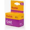 Image de Kodak GOLD 200 - Pack de 2 Pellicules Couleur 35mm, ISO 200, 24 Expositions par Rouleau, Idéale pour Photos en Extérieur et Portraits - Neuf